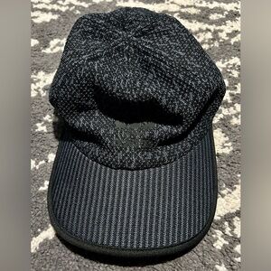 Adidas Climalite Adjustable Charcoal and Silver Knit Baseball Hat / Cap